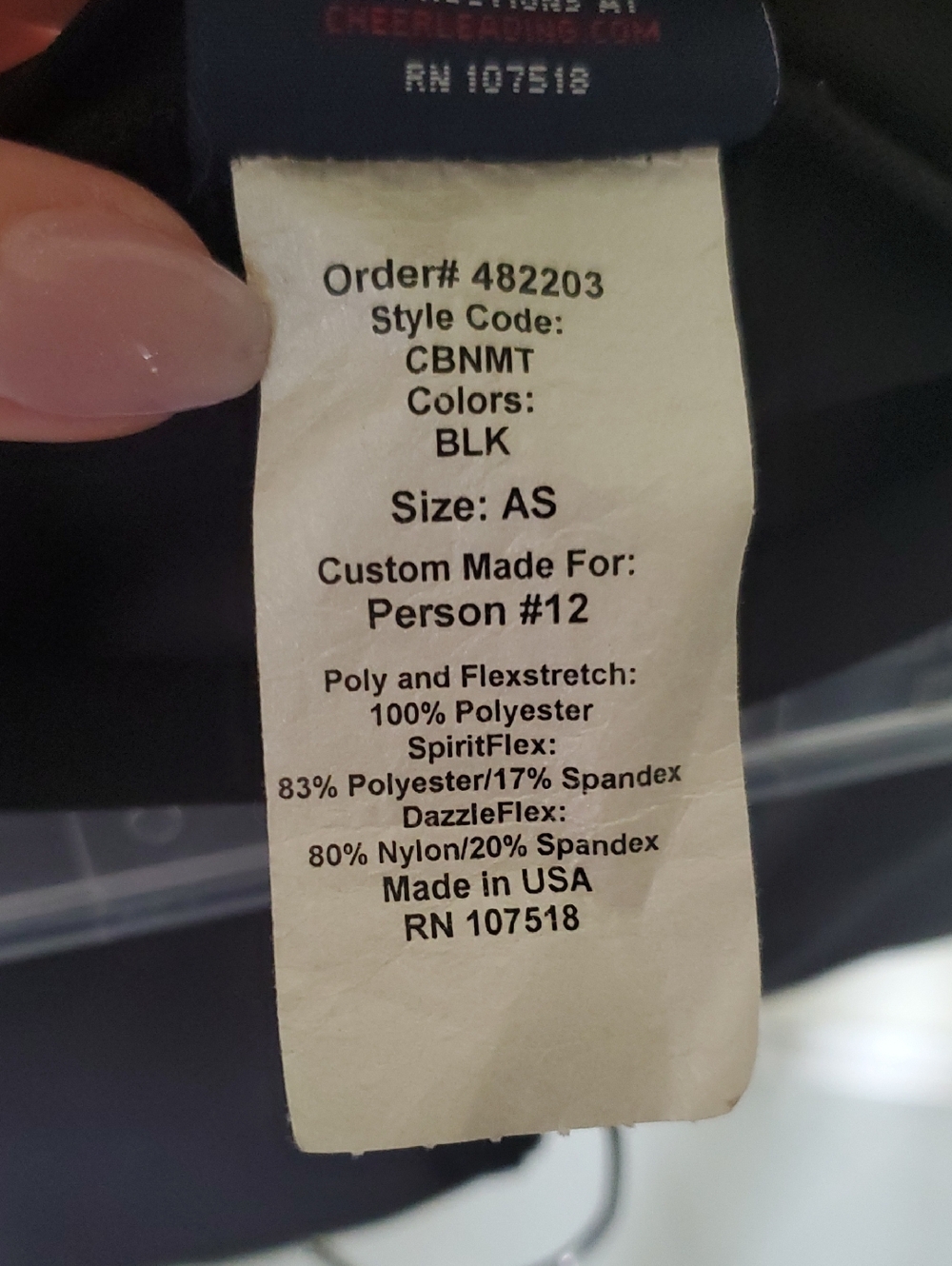Black Performance Shorts for Women - Picture 4 of 4